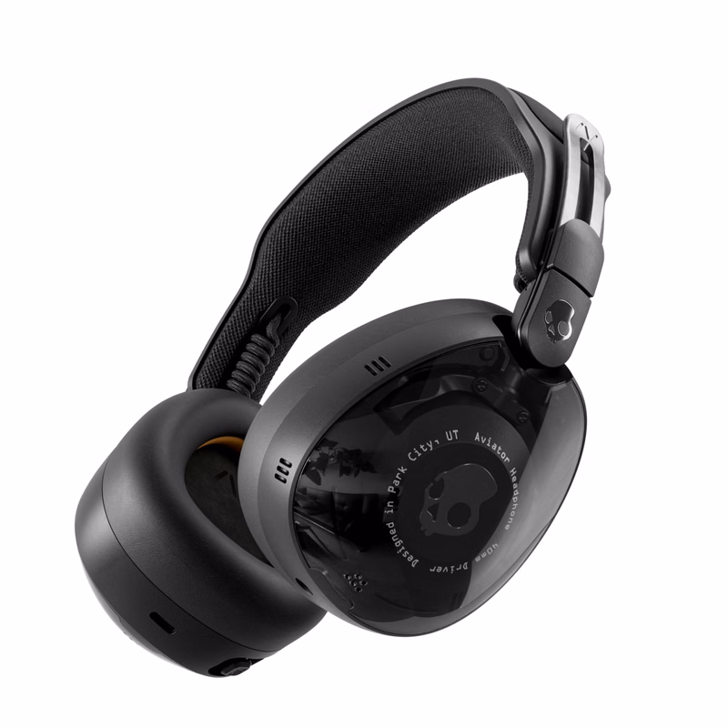 Skullcandy Aviator 900 ANC Wireless Over-Ear Bluetooth Headphones, THX Spatial Audio with Head Tr...