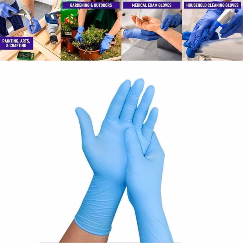 Powder Free Disposable Nitrile Gloves