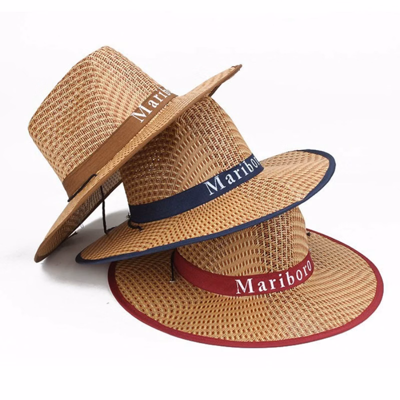 Outdoor Cowboy Straw Hat MOQ 30
