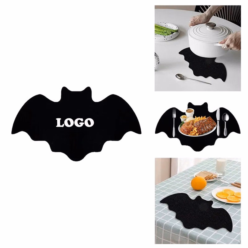 MOQ 50 pcs Non-slip Felt Table Mats
