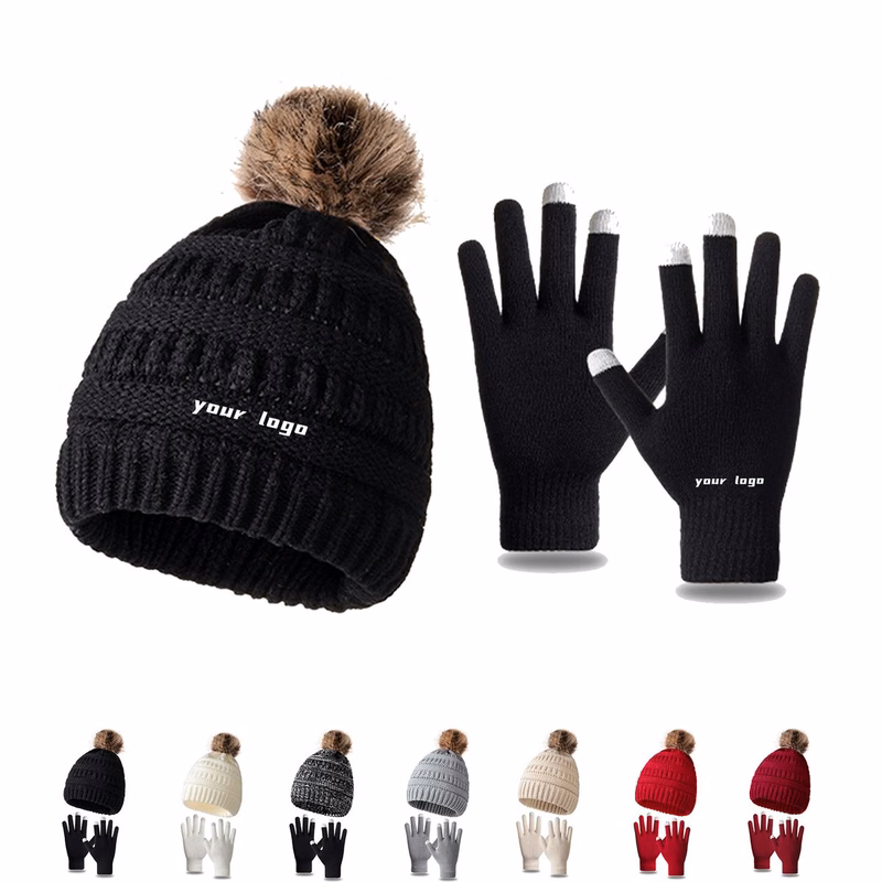 Winter Knitted Beanie Hat