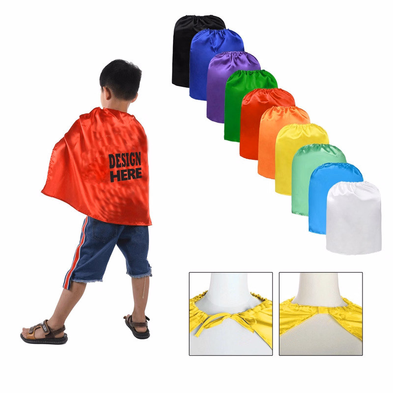 Child Satin Hero Cape