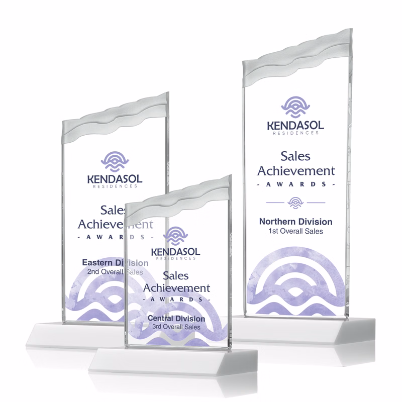 Oakwood VividPrint™ Award - White