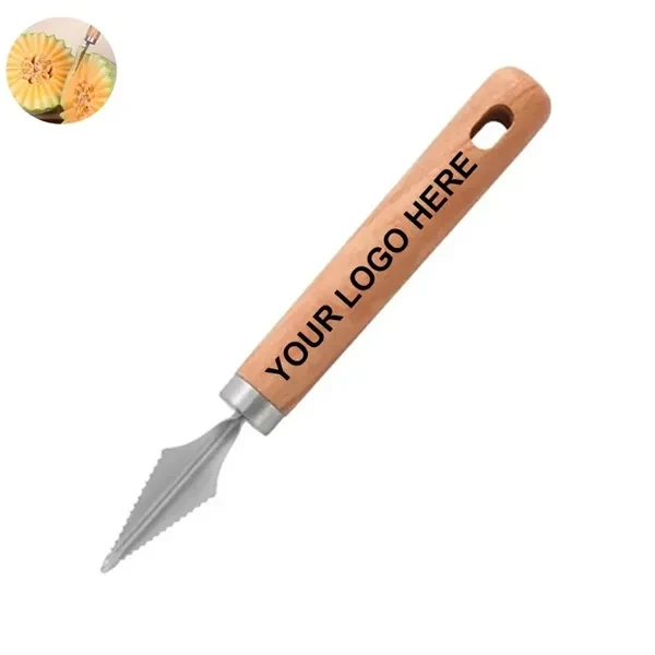 Custom 7.3 Inch Stainless Steel Fruit Carving Knife — Culinary Promotional Tool 1