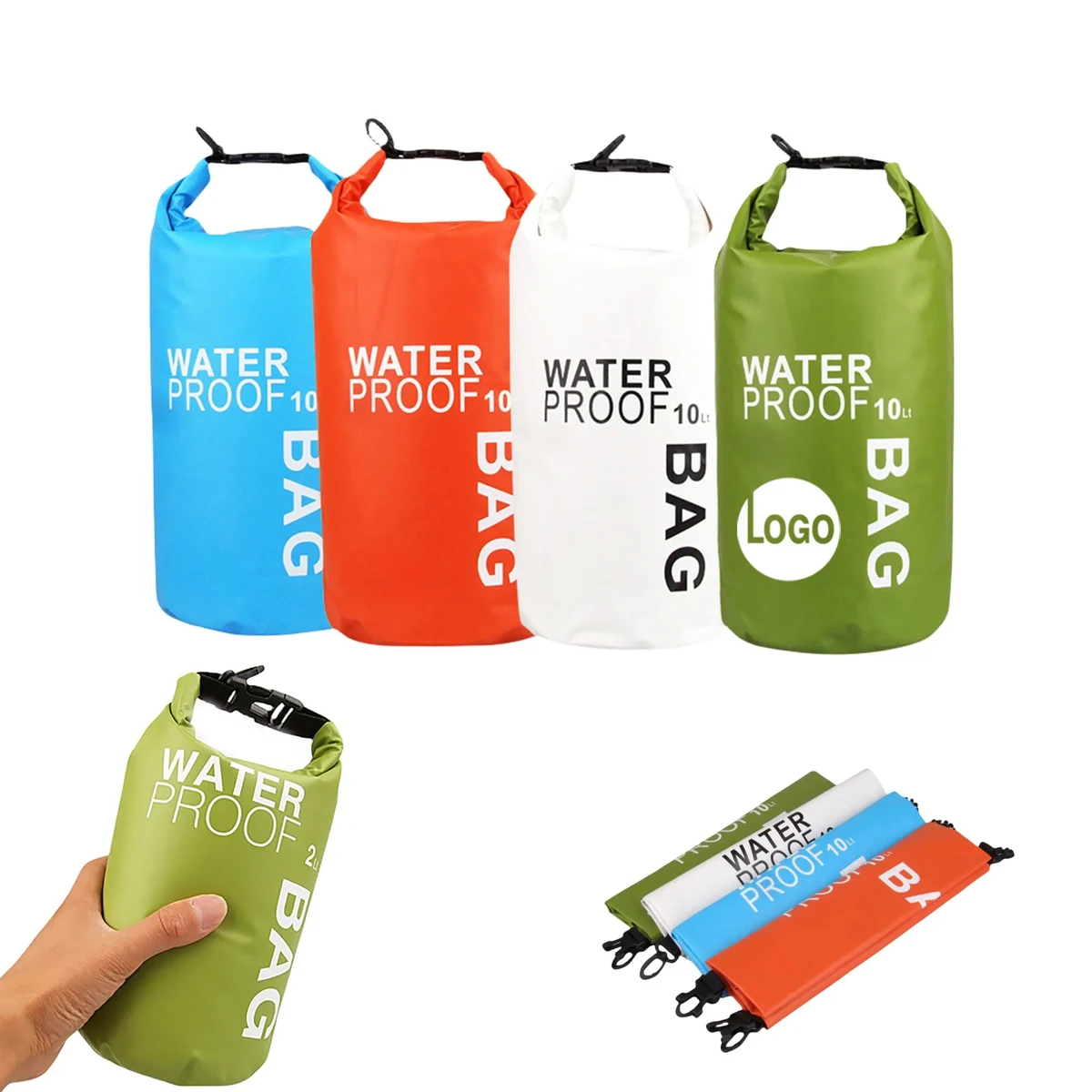 Waterproof Bucket Bag Roll Top Sack 1