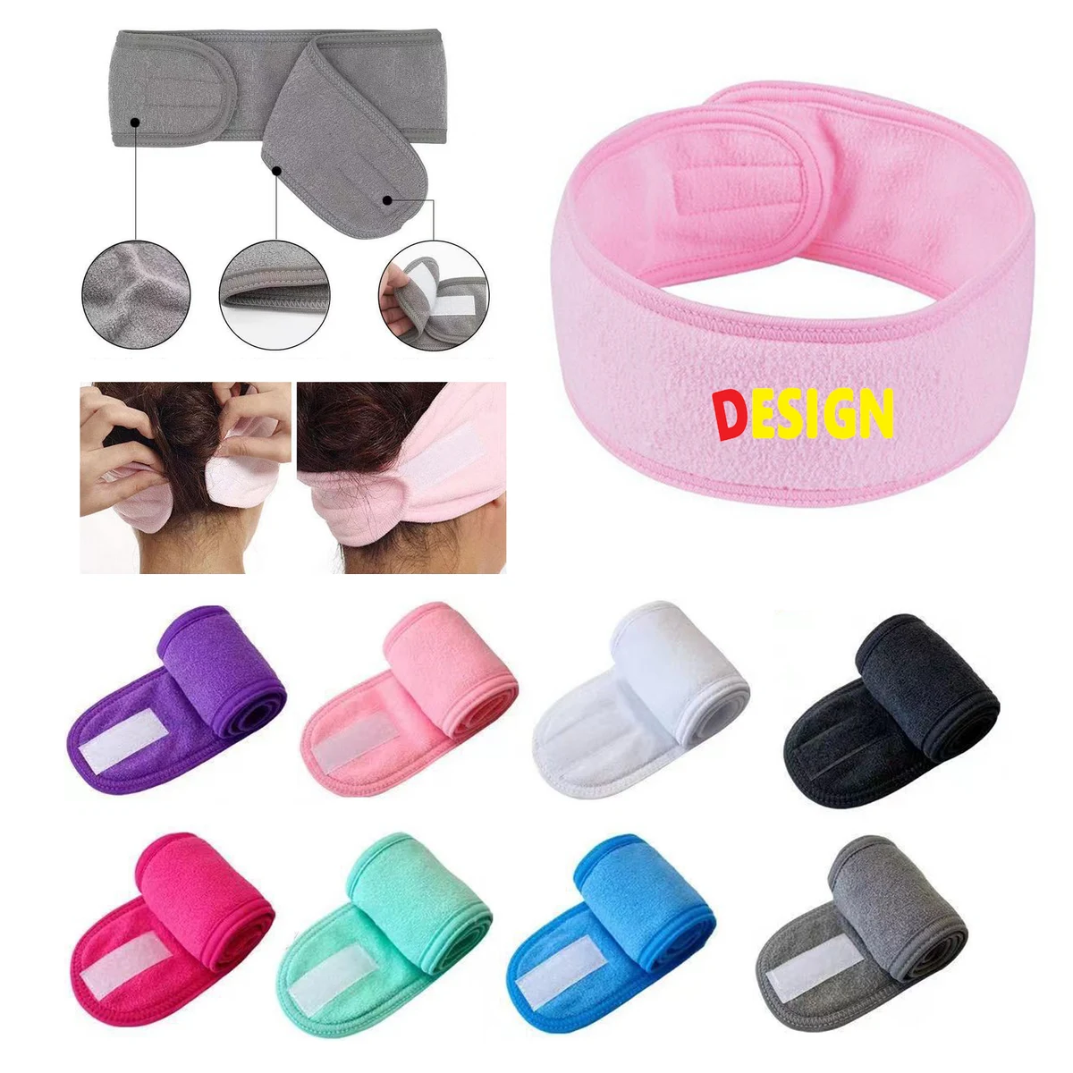 Soft Elastic Headband for Beauty and Fitness 1