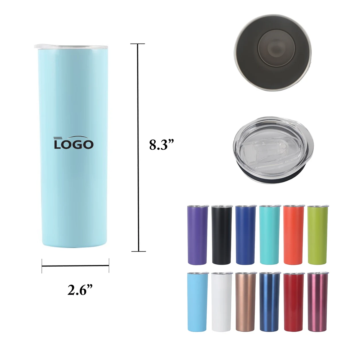 MOQ25 20Oz Insulated Stainless Tumbler 1