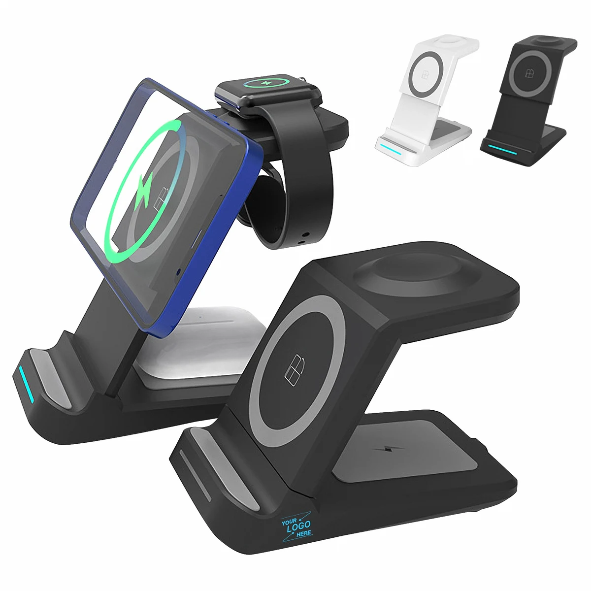 3" 1 Wireless Charging Station Stand 1