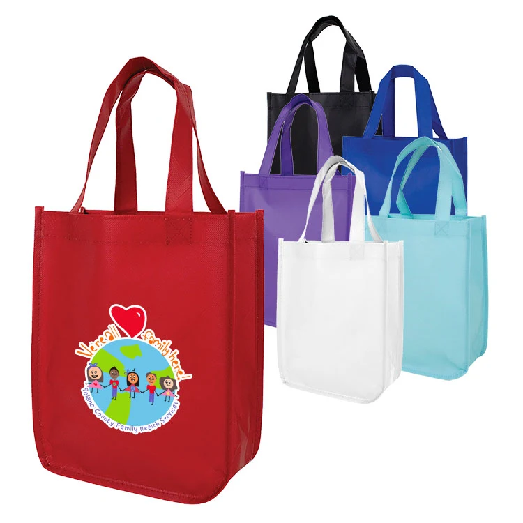 Laminated 110+GSM Non-Woven Small Matte Tote 1