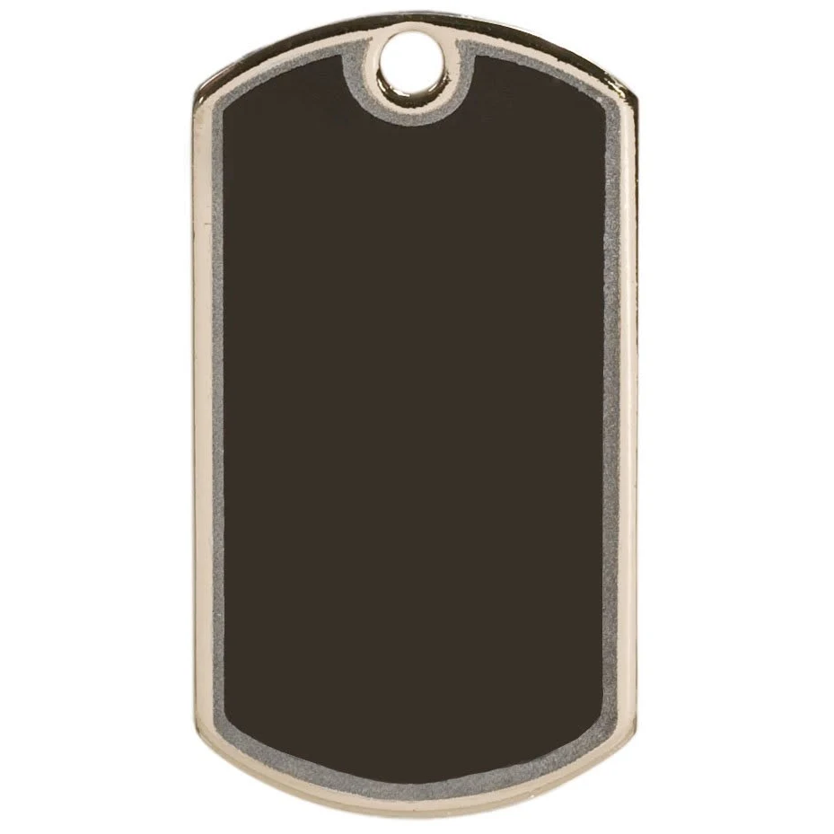 Blank Metal Dog Tag 1