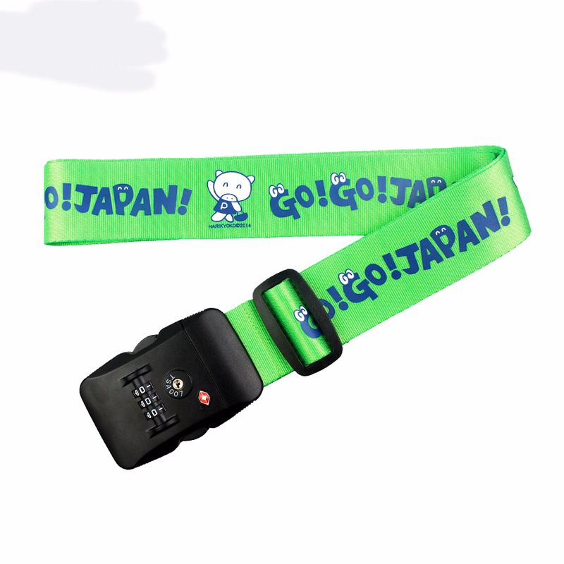 Luggage Belt Strap with Coded Lock