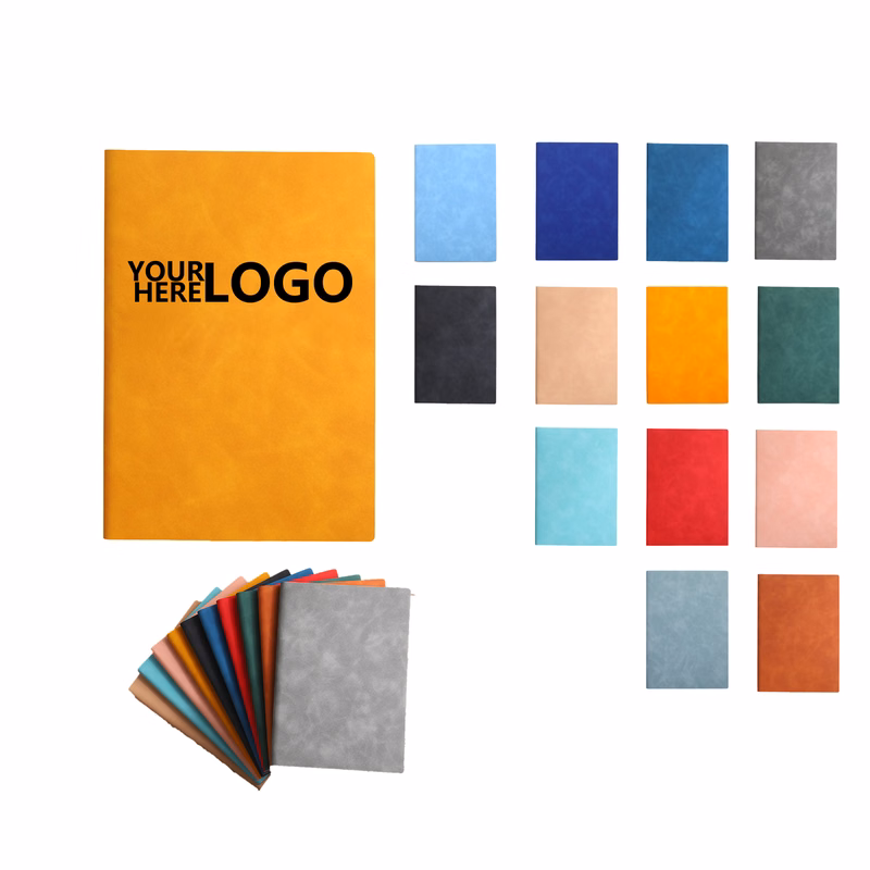 A5 Faux Leather Notebook