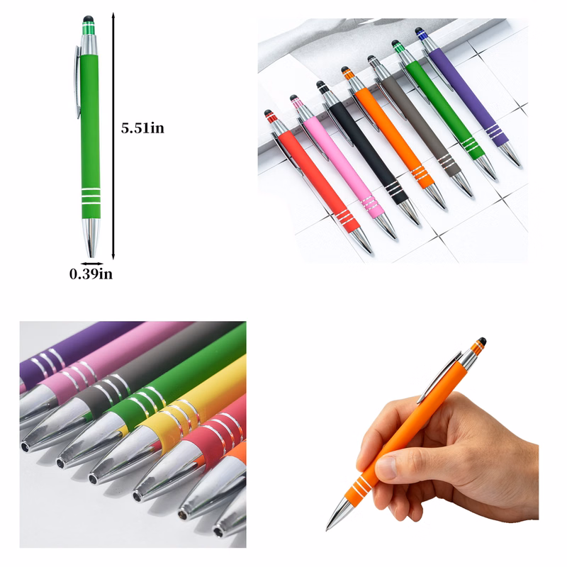 Touch Screen Retractable Metal Ballpoint Pen