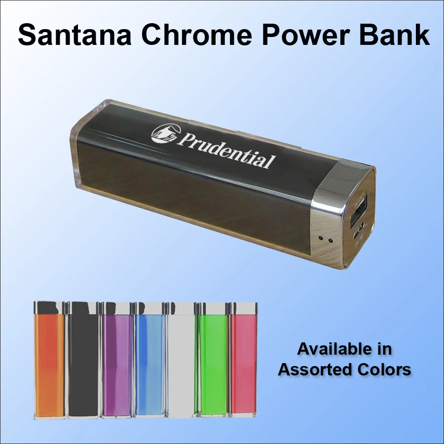 Santana Chrome Power Bank - 2000 mAh 1