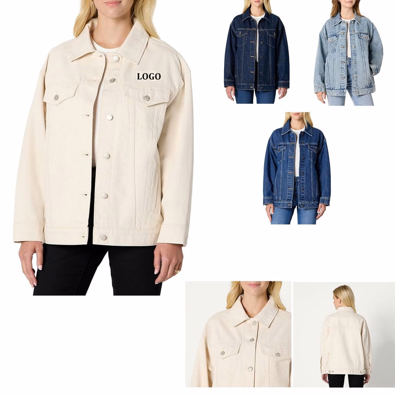 Women's Rigid Denim Trucker Jacket
