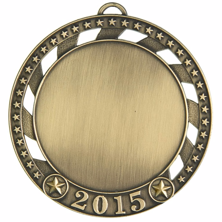 2" Insert Holder Medal, 2015, 2 3/4"