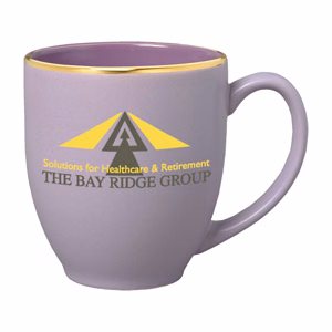 15 oz. Purple Bistro Matte Pastel Mug