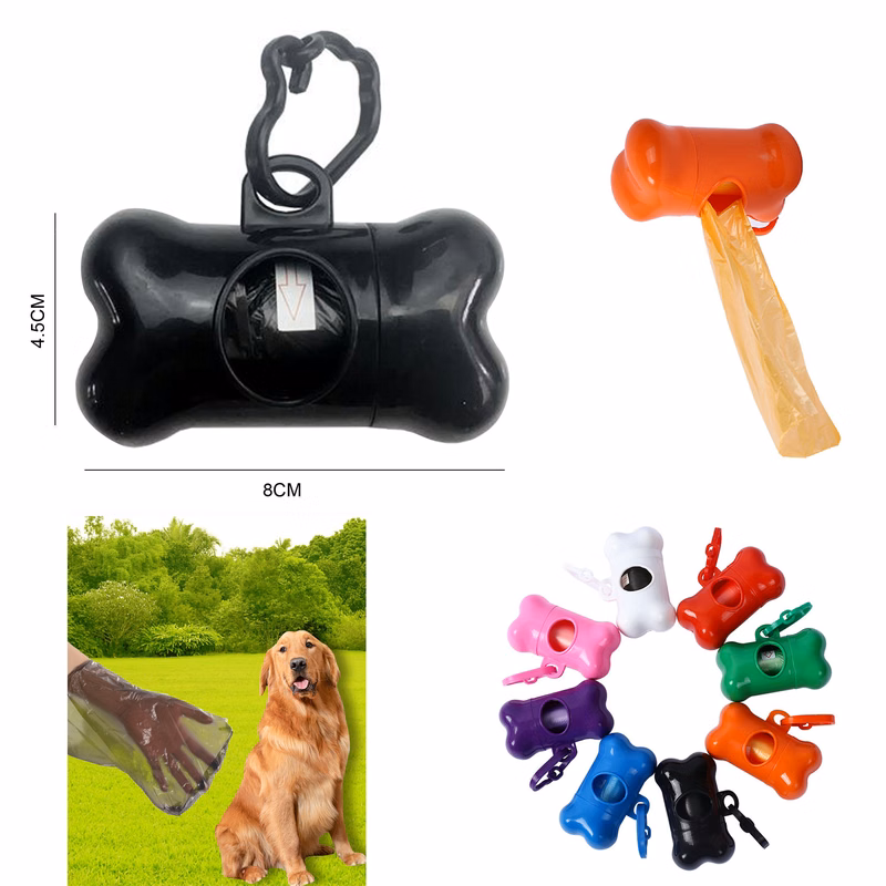 Pet Waste Bag Dispenser With Waste Bag