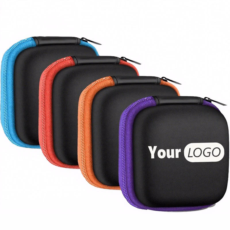 Portable Square Earbud Case