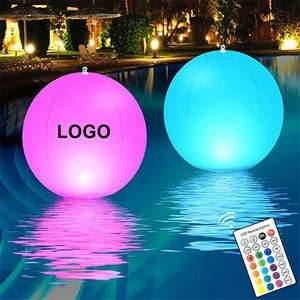 LED Light Up Floating Inflatable Beach Ball 1