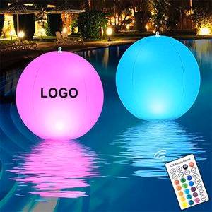LED Light Up Floating Inflatable Beach Ball