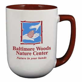 17 oz. Maroon Arlen mug