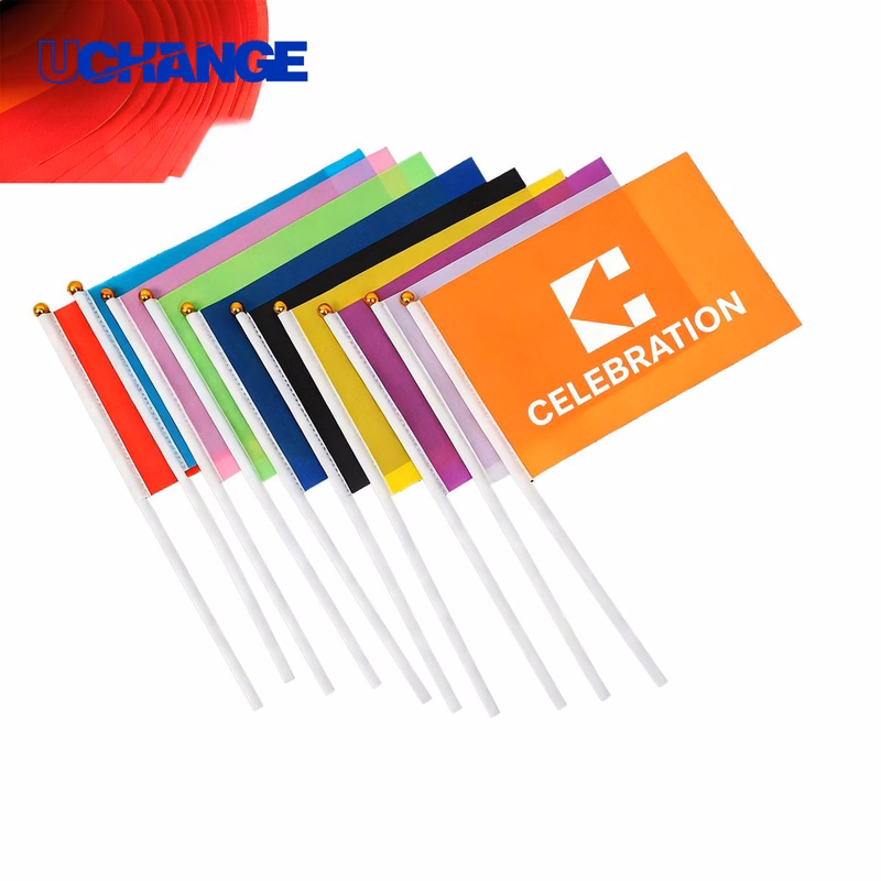 Customized Polyester Hand Waving Flag