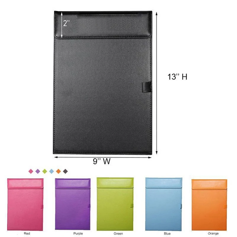 PU Magnetic Clipboard W/ Pen Holder 1