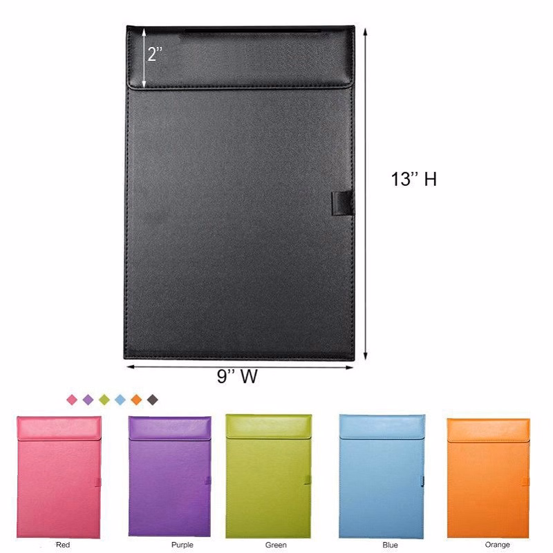 PU Magnetic Clipboard W/ Pen Holder