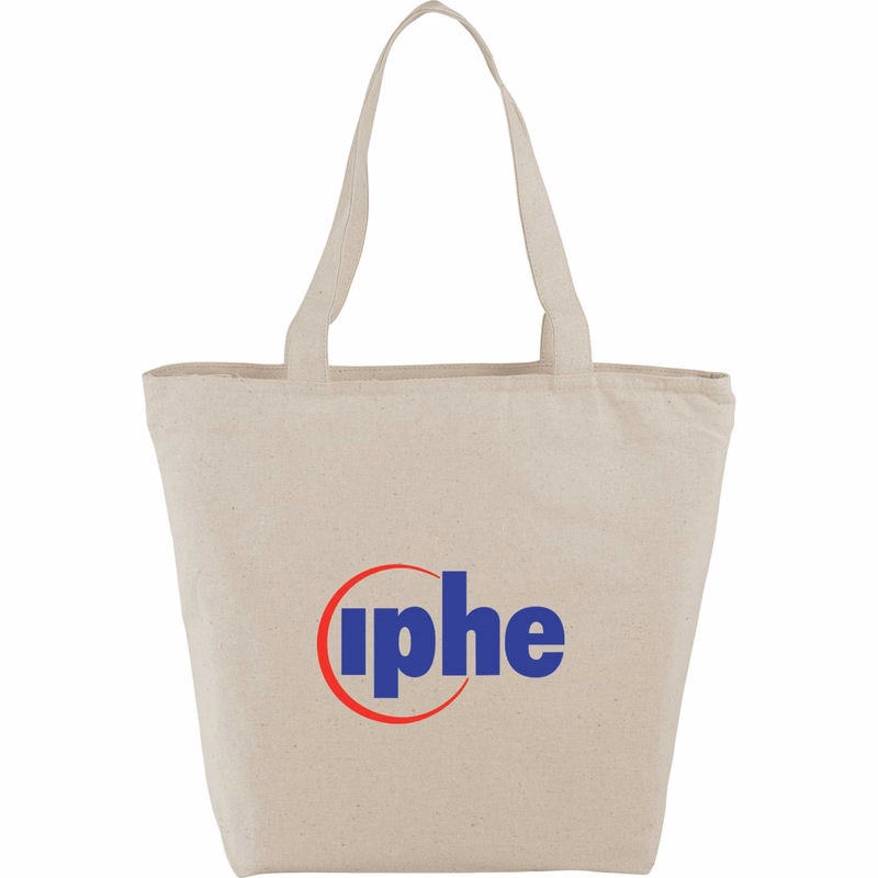 Maine 8oz Cotton Canvas Zippered Tote
