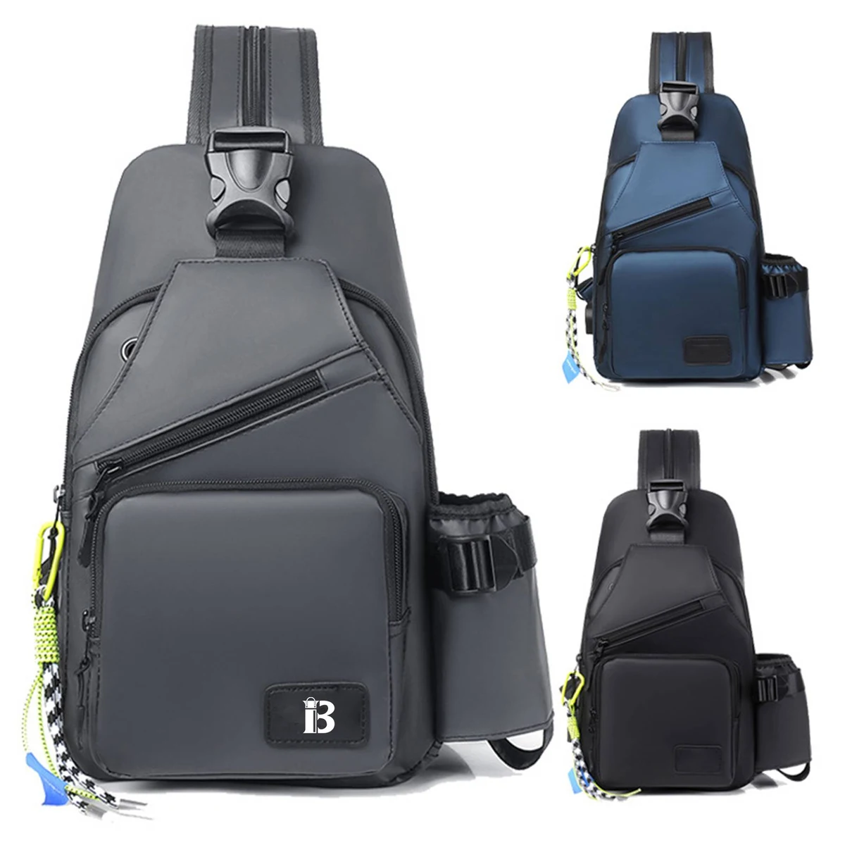 PU Multipurpose Cross Body Chest Bag 1