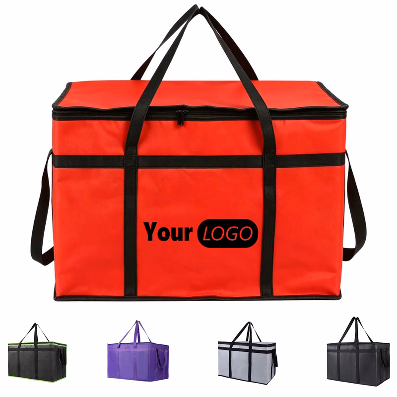 Insulated Tote Bag Non Woven Fabric For Daily Picnic