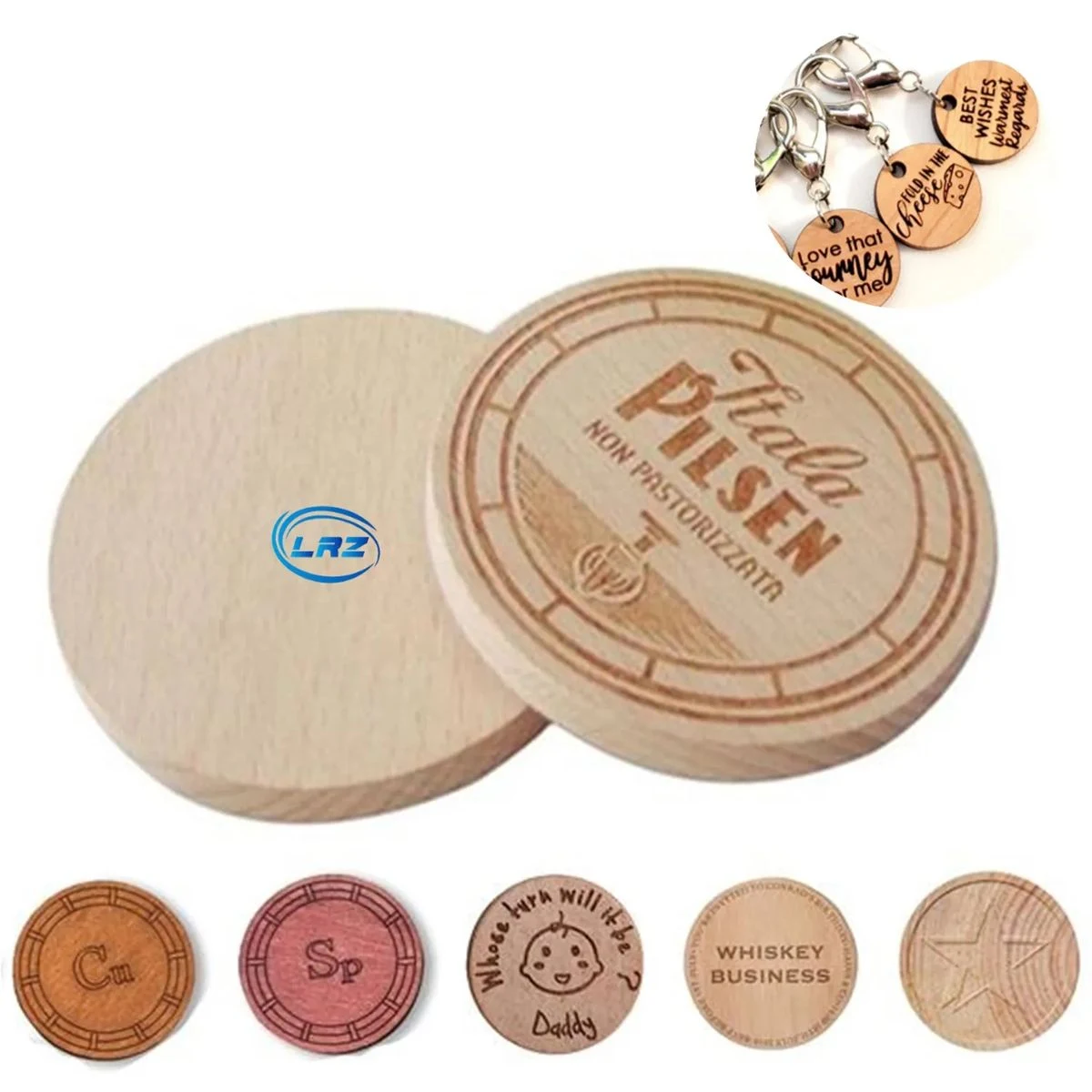 Wood Token 1