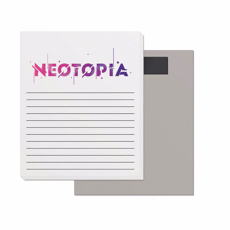 50 Page Magnetic Note-Pads with 4 Colour Process (3.5"x4.25")