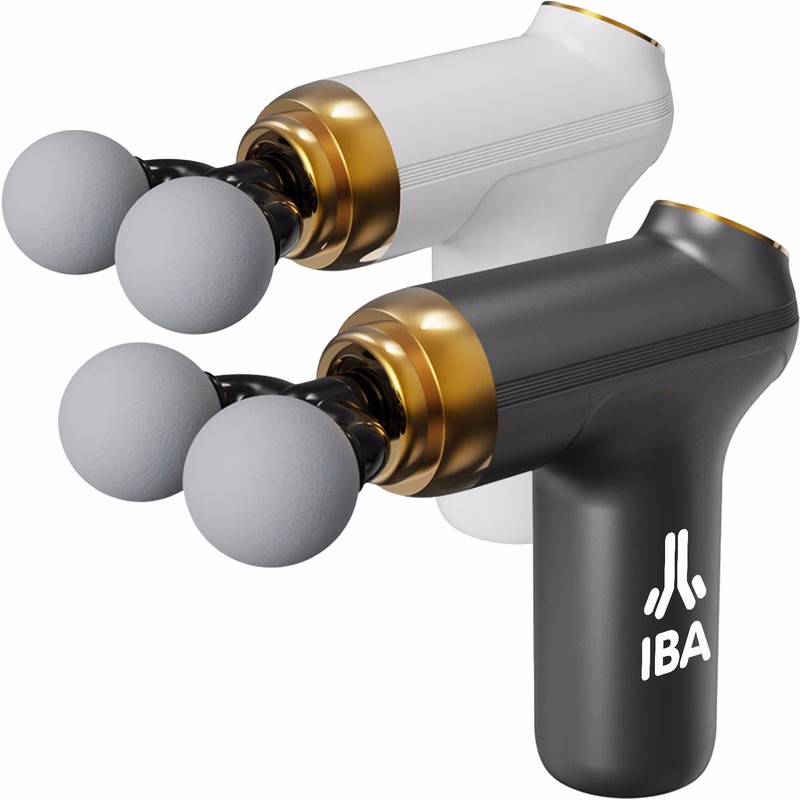 Portable Mini Double Heads Massage Gun