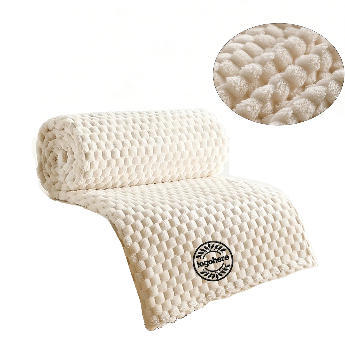 MOQ 20 Double-sided Shearling Blanket 1
