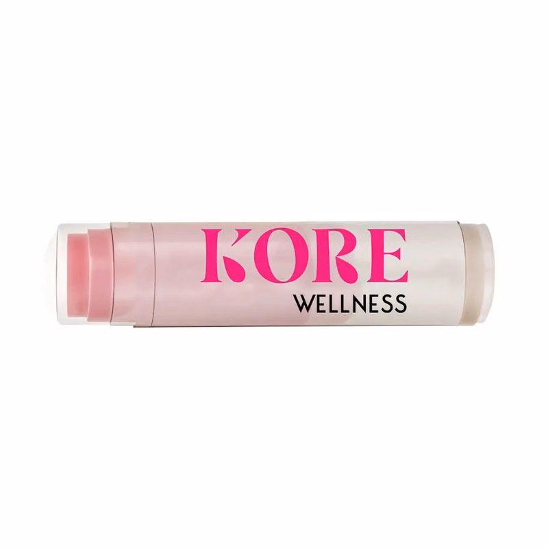 Colored Lip Balm in Clear Tube