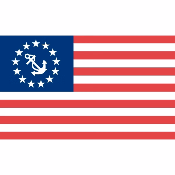 Yacht Flag - USA Yacht Ensigns
