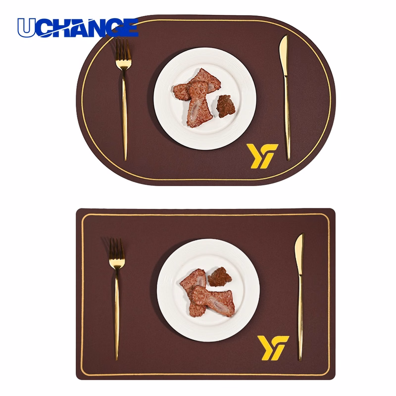 Premium PU Leather Place Mats for Dining Table