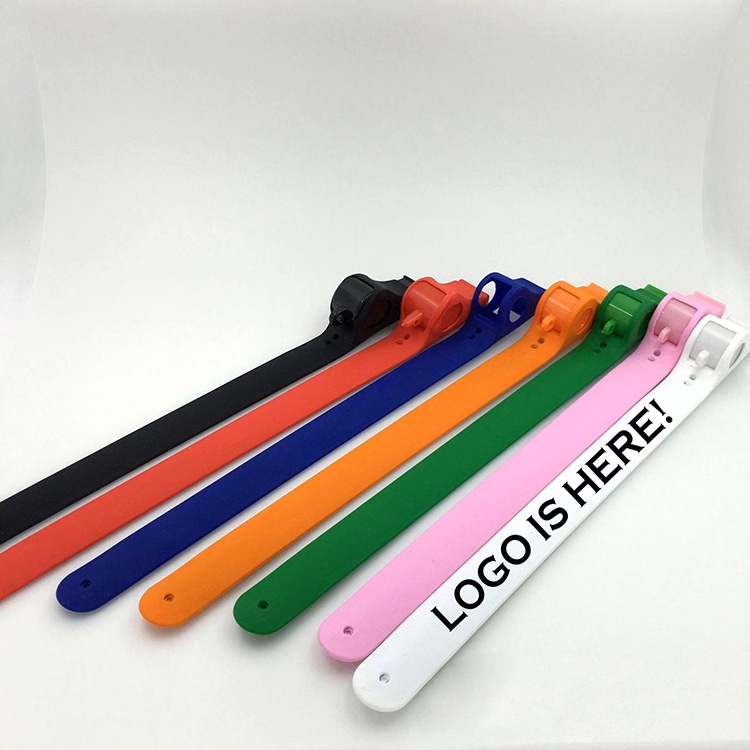 Novel Silicone Slap Band Whistle