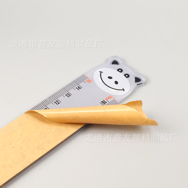 The acylic ruler is made of good quality plastic