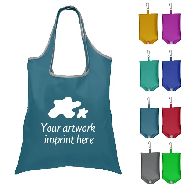 Santorini RPET Foldaway Shopping Tote 1