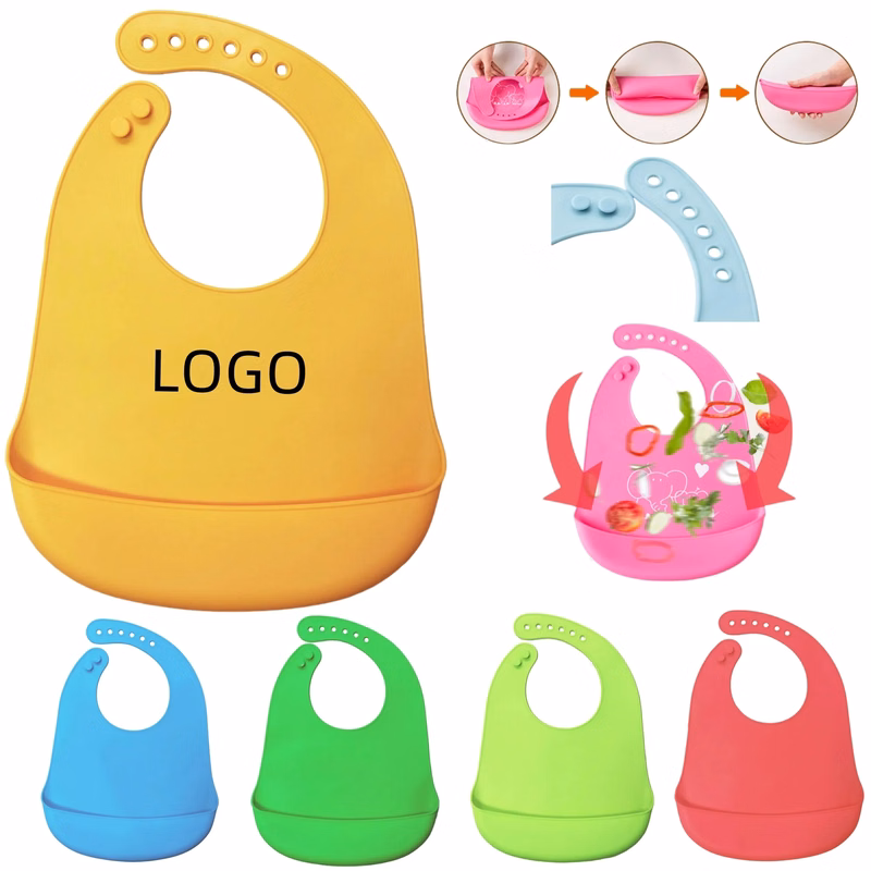 Food-Safe Silicone Baby Catch-All Bib