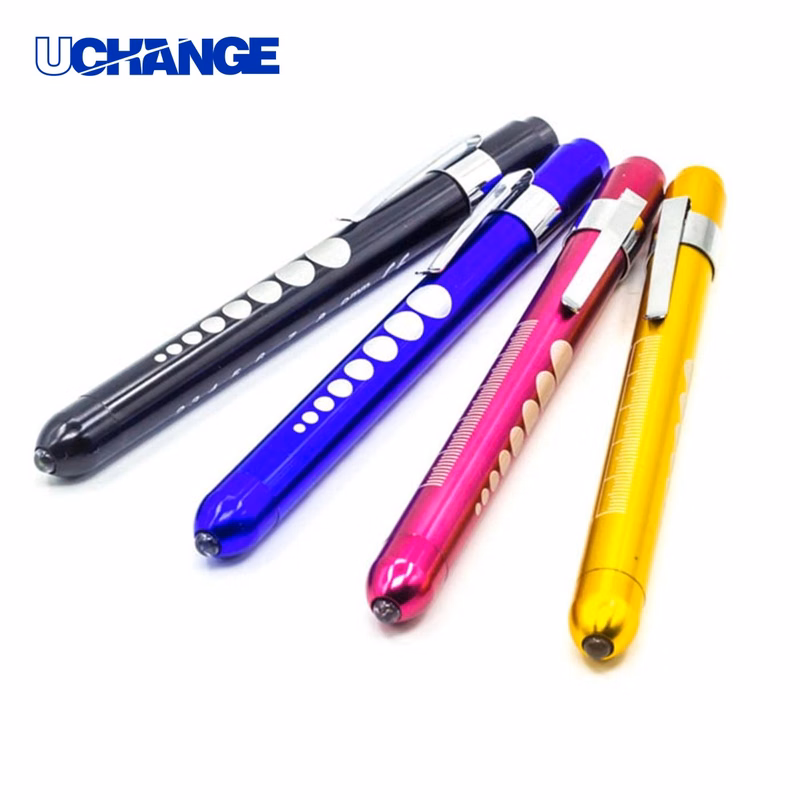 Medical LED Penlight with Pupil Gauge