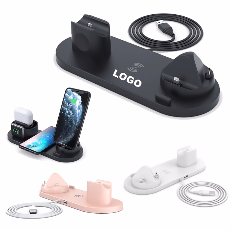 Fast 6 In 1 Wireless Charging Stataion