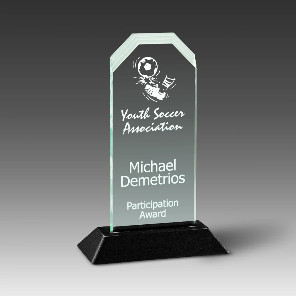 Pop Frosted Corners Pop-In Award (4 7/8"x7") 1