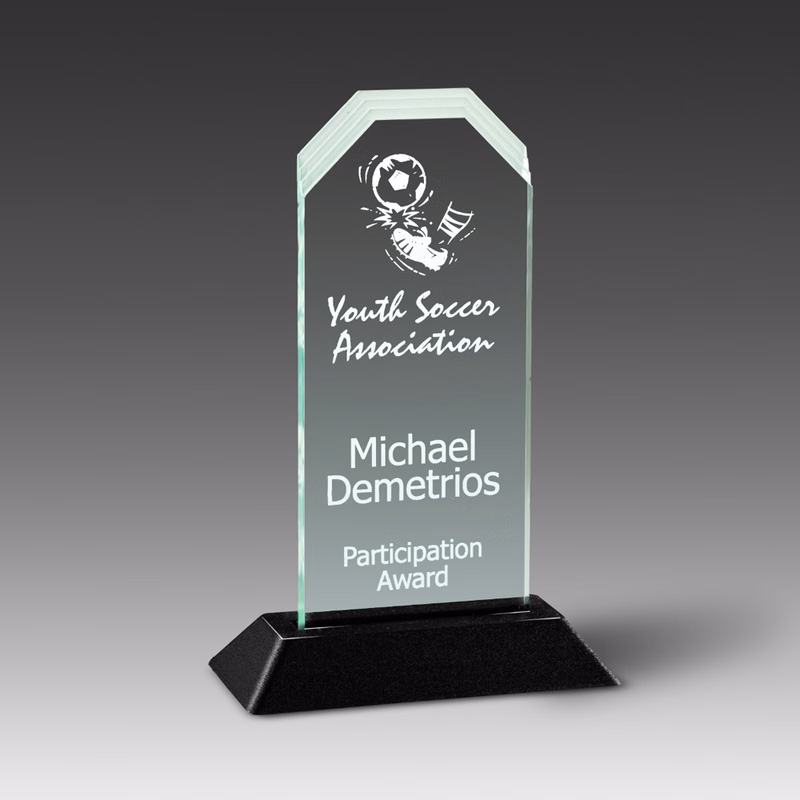 Pop Frosted Corners Pop-In Award (4 7/8"x7")