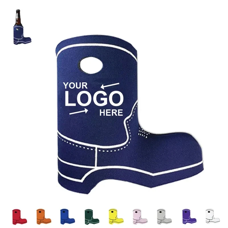 12Oz Boot Shape Neoprene Bottle Sleeve 1