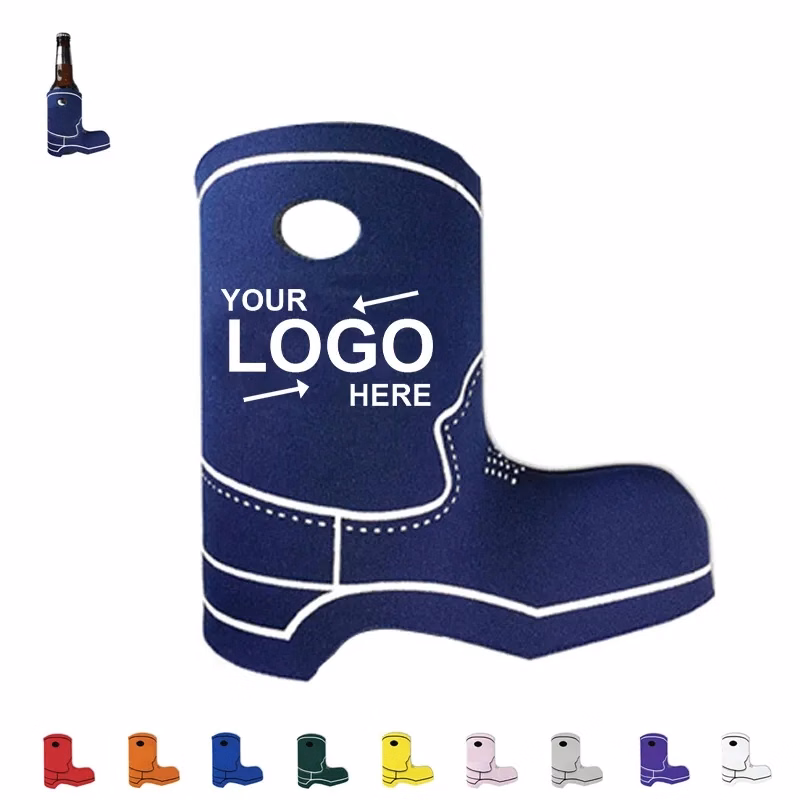 12Oz Boot Shape Neoprene Bottle Sleeve