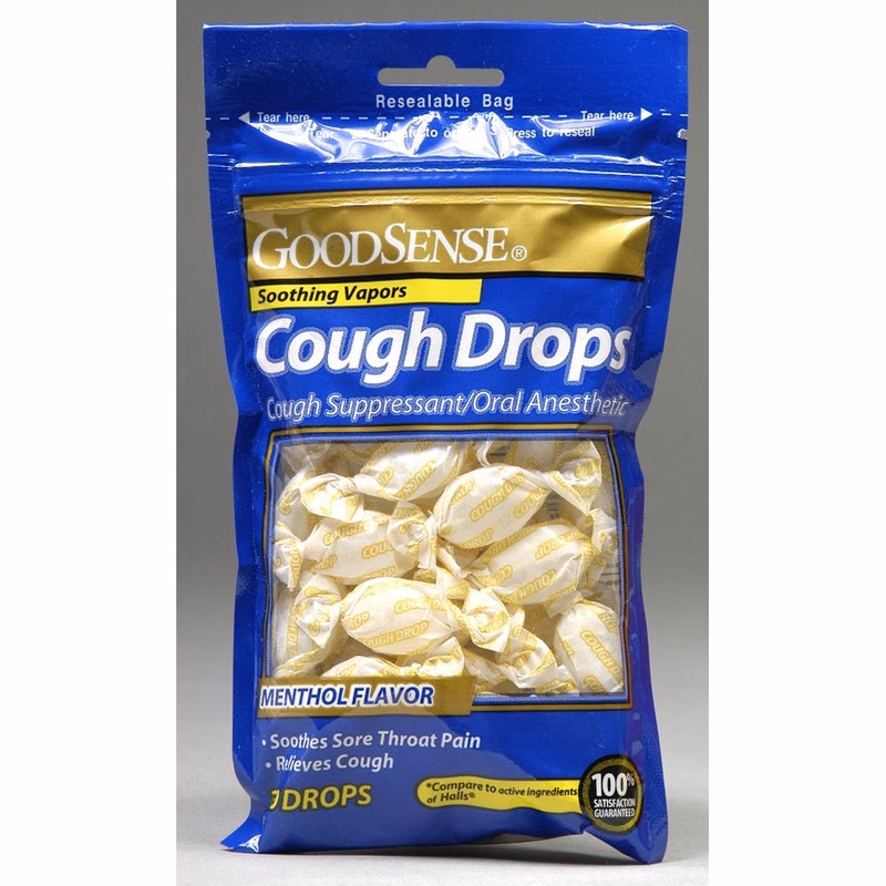Soothing Cough Drops - Menthol 30 Pack